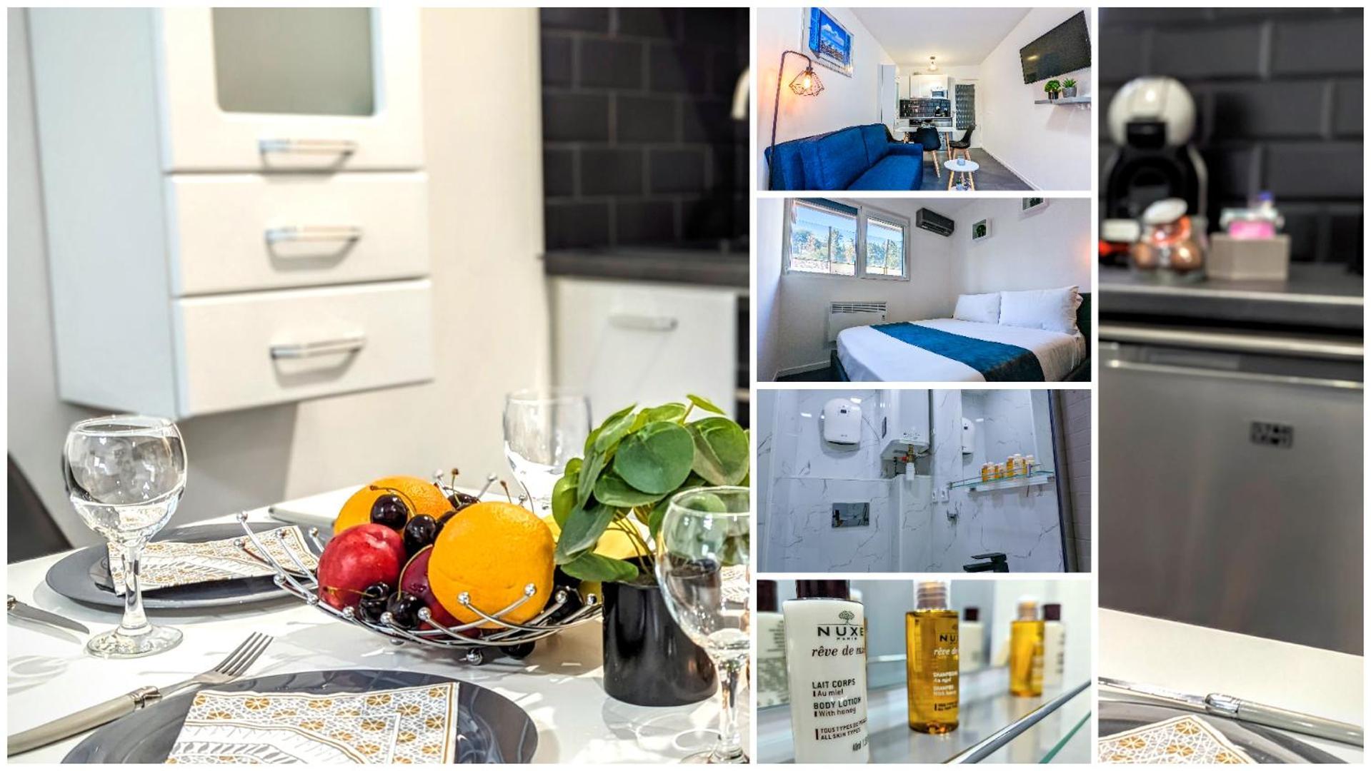 1 Min To The Beach Apartment - Kitchen - Tramway - Air Conditioner - Wifi - Promenade Des Anglais Nicea Zewnętrze zdjęcie